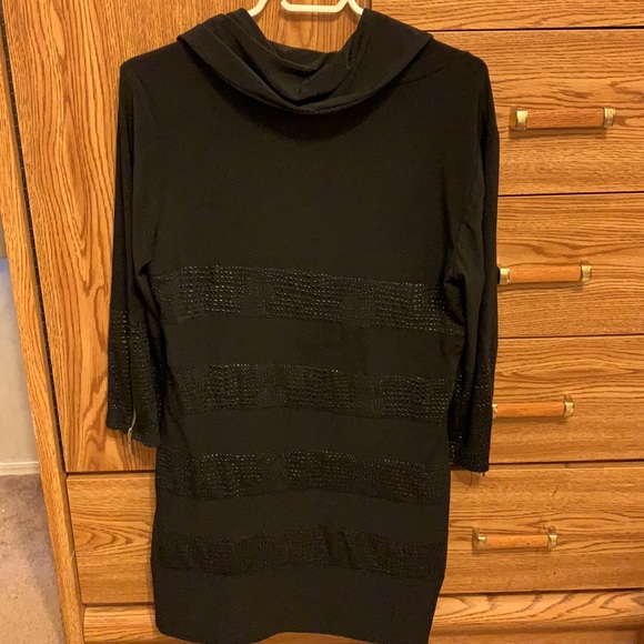 Frank Lyman drape neck dress - Picture 3 of 3